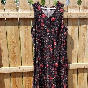 Bobbie Brooks Corduroy Romper XL